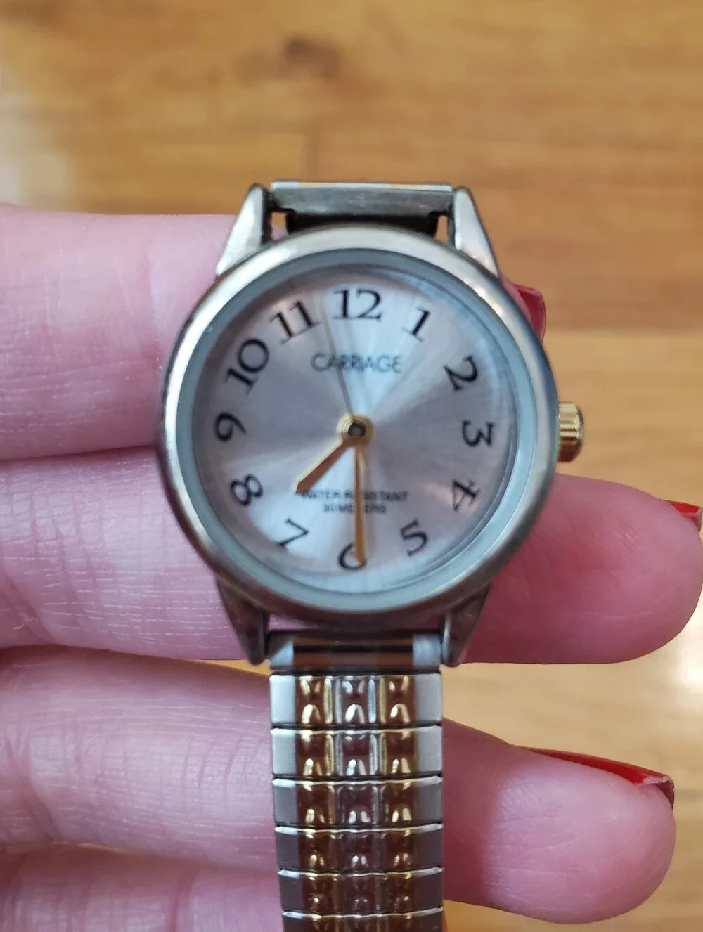 Carriage by Timex Women's Two-Tone Watch - Gold & Silver